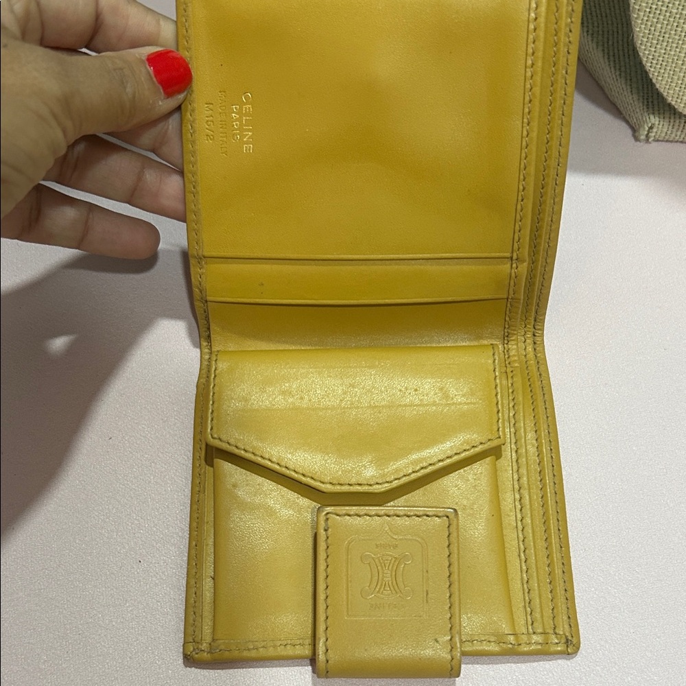 Celine Macadamia Bifold Wallet View 6